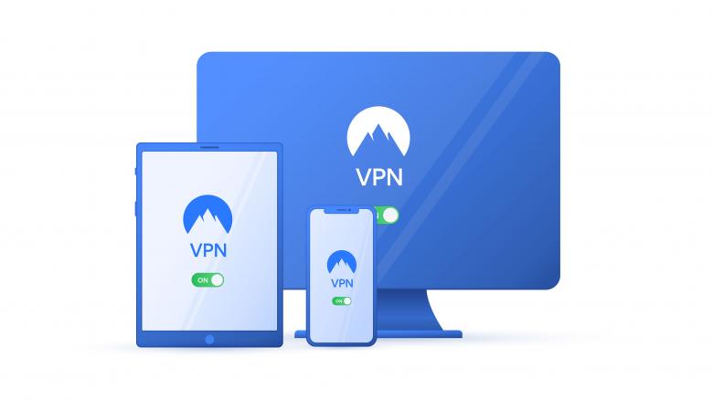 An image showing a shield and padlock icon, symbolizing VPN protection for privacy and security