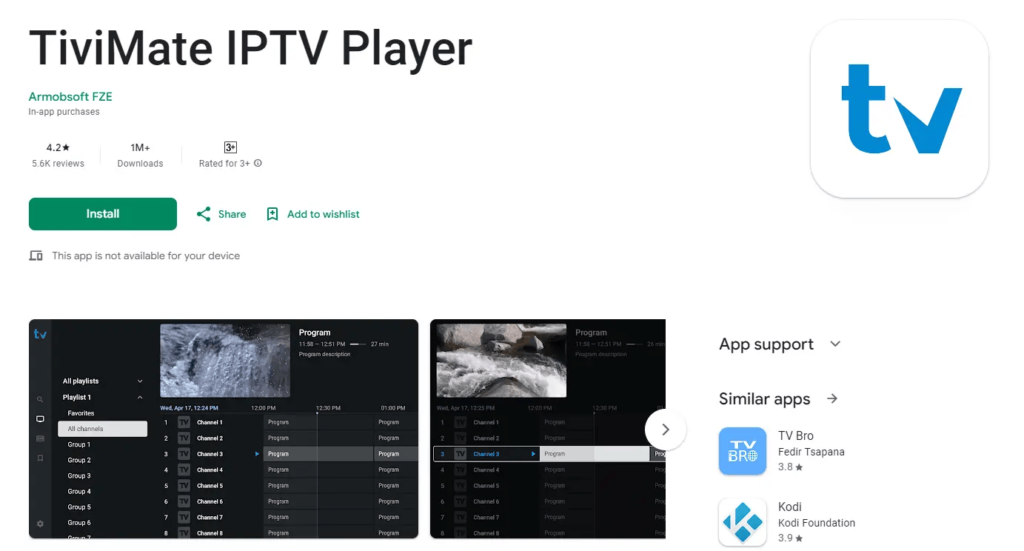 Download from the Google Play Store