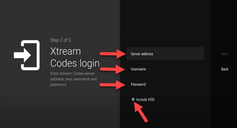 tivimate iptv setting
